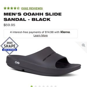 Oofos recovery slides